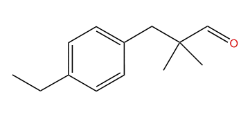 p-Ethyl-dimethyl hydrocinnamic aldehyde